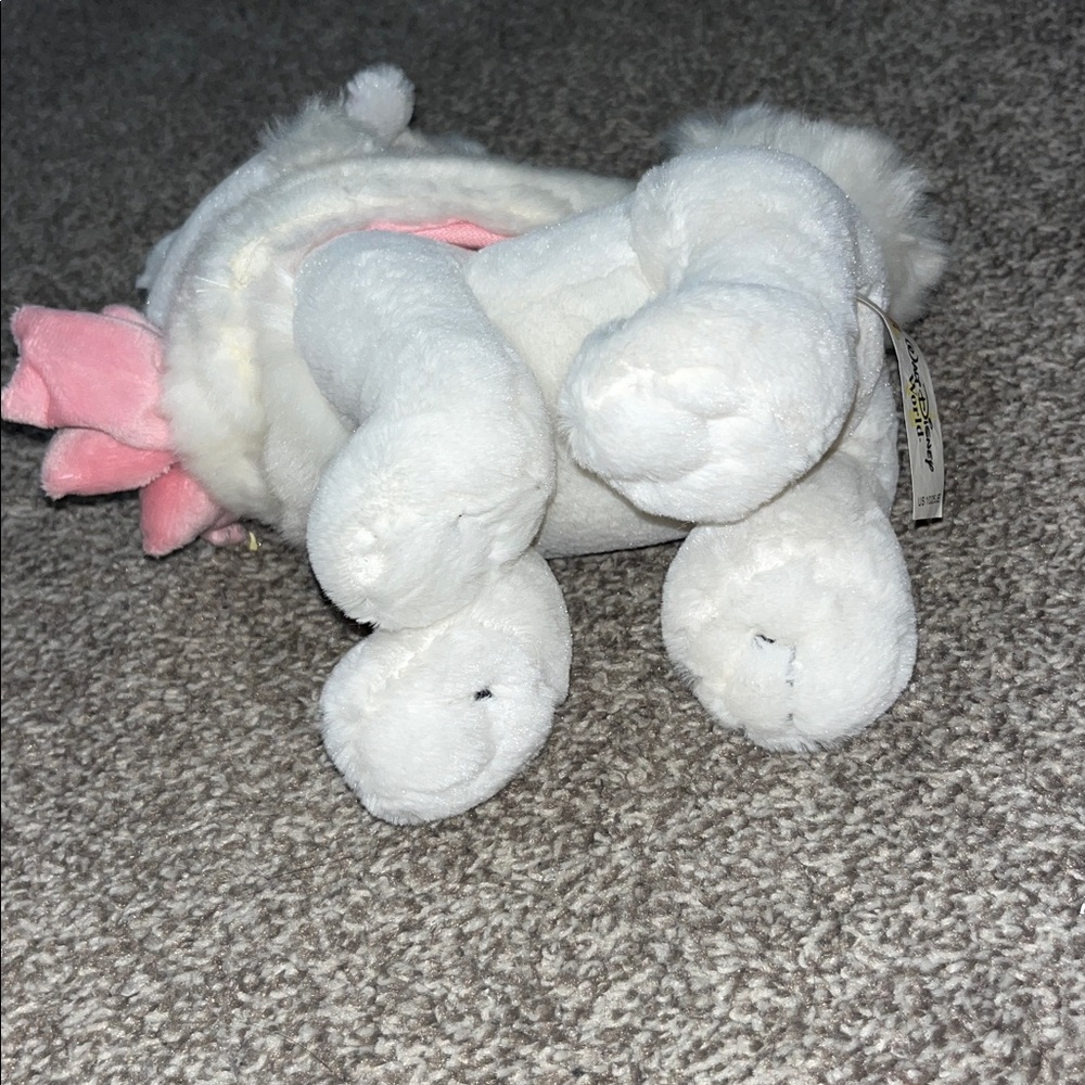 Vintage Disney Parks Aristocats Marie Christmas Plush Stuffed Animal New - Picture 6 of 10